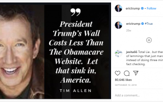 Tim Allen Fake News Victim