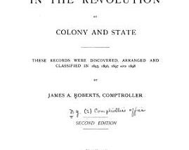 New York in the revolution as colony and state | Cover Image