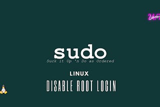 Disable Root Login Linux Server