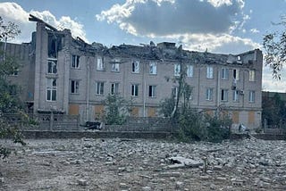 russia shelled the hospital, where we as a Charity worked to support the doctors.