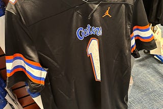 Florida Gators black jerseys revealed