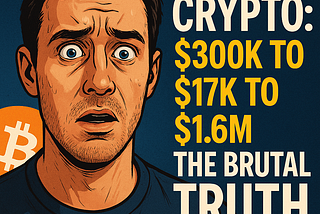 9 Years in Crypto: From $300K to $17K to $1.6M — The Brutal Truth I Learned