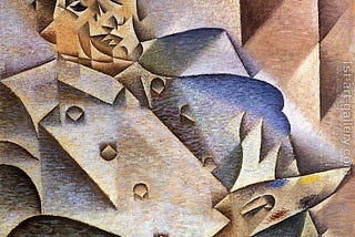 Portrait of Pablo Picasso by Juan Gris