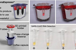 Scientists invent home COVID-19 test using coffee machine capsules