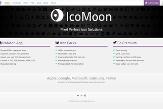 Why icomoon, why?