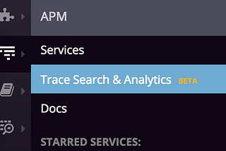 Datadog APM Trace Search from Zero to One