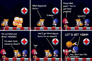 The sordid mystery of Dot and Dash.