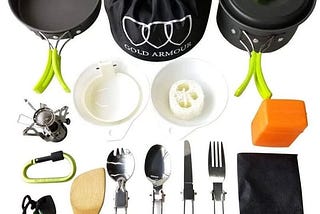gold-armour-17pcs-camping-cookware-mess-kit-backpacking-gear-hiking-1