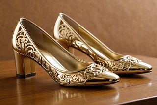 Gold-Low-Block-Heels-1