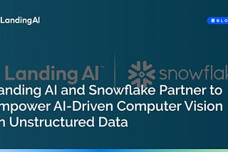 How to Train Visual AI Models & Process Images Stored in Snowflake using LandingLens