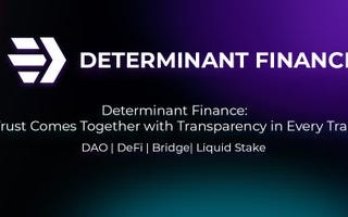 Determinant Finance: Empowering Investors with Innovation and Accessibility.