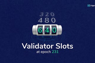 Towards Further Decentralization with 640 slots!