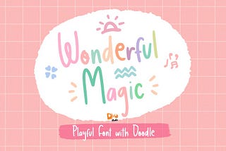 Wonderful Magic Font