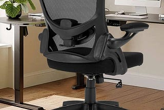 comfy-desk-chair-with-flip-up-armrests-swivel-adamsbargainshop-1