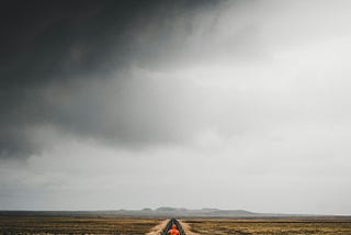 The compass needle won’t stop spinning