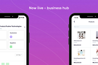 💥 Now Live — Business Hub
