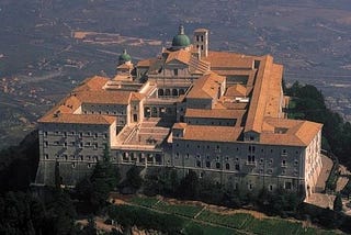 The Abbey atop Monte Cassino.
