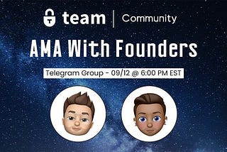 Team.Finance AMA 09/12/2020