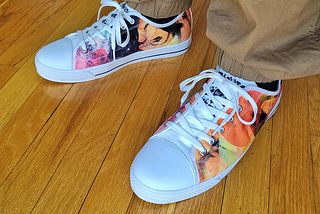 Abstract Art Sneakers Are a Thing