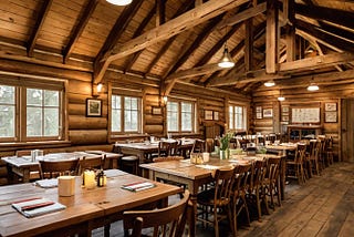 Rustic-Lodge-White-Desks-1