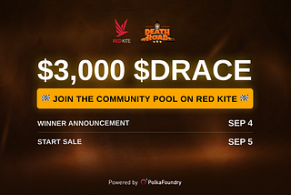 Don’t have a tier? Let’s join the $DRACE Community pool!