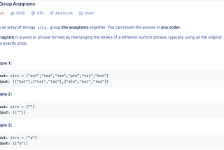 Group Anagrams