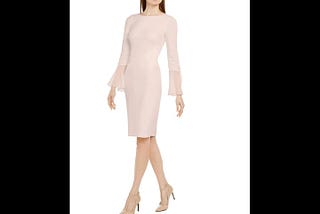 calvin-klein-petite-chiffon-bell-sleeve-sheath-dress-blossom-1