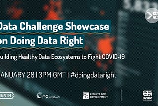 COVIDaction Data Challenge Showcase