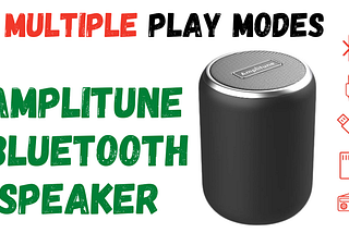 Amplitune Bluetooth Speaker Review