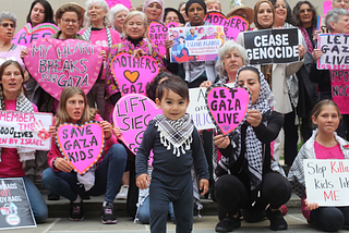 Grandmothers and Mothers Unite for an End to the Genocide
