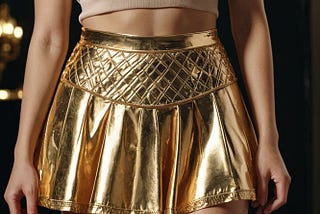 Gold-Skirt-Womens-1