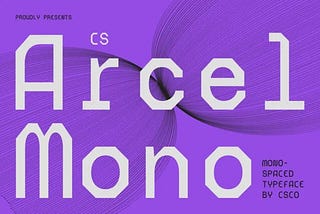 CS Arcel Mono Font 1