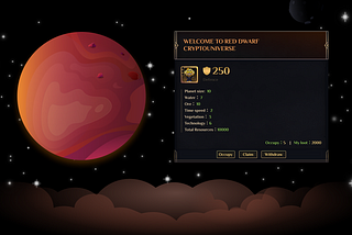 Tutorial | CryptoUniverse -Play to Earn Game Universe Description