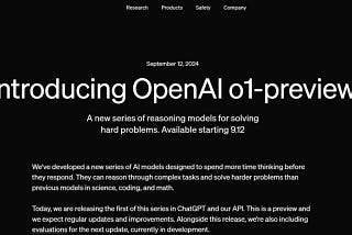 Just now, OpenAI released the o1 large model!