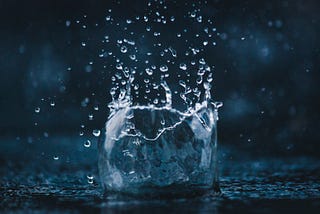 A splash of water