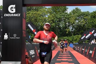 I completed the half Ironman 70.3 Ohio!