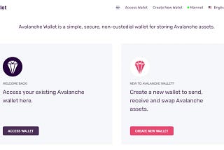 How to Stake Avalanche (AVAX) Using the Avalanche Wallet