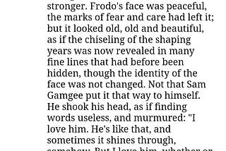 A QUEER CASE STUDY: SAM AND FRODO