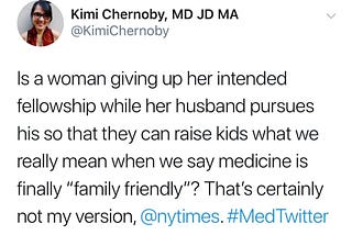 Is Medicine Family-Friendly? The NY Times Thinks So.
