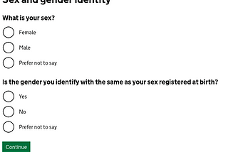 GDS response to High Court sex and gender ruling