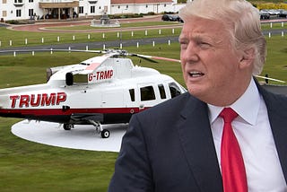 Why Trump Lied About Scary Helicopter Landing