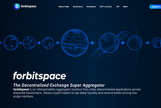 How to beginner’s guide to trading on forbitspace DEX.