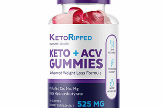 Keto Ripped ACV Gummies [Fact Check] Help Lose Weight And More Effectively!
