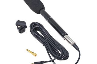 Bestshoot Premium Condenser Interview Microphone for DSLR Video Camcorders | Image