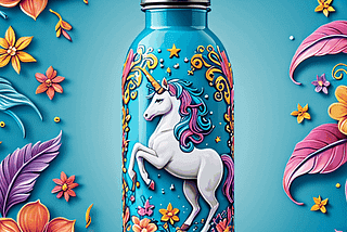 Unicorn Water Bottles-1