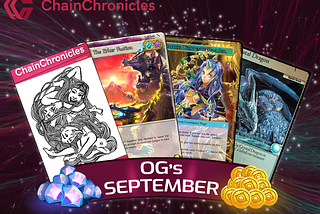 CHAINCHRONICLES SEPTEMBER’S PACKAGES REVEAL 👀🚀