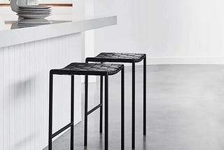 soho-mid-century-modern-leather-weave-backless-bar-stool-26-inch-30-inch-single-black-counter-height-1