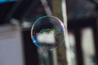 Bubble, transparent, floating, fragile