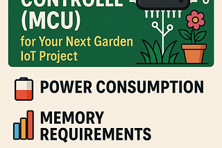 How to Choose the Right Microcontroller (MCU) for Your Next Garden IoT Project