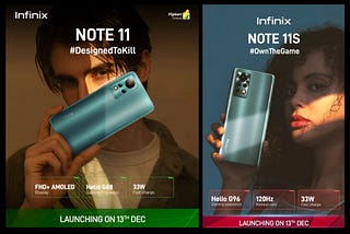 Infinix Note 11 vs Note 11S